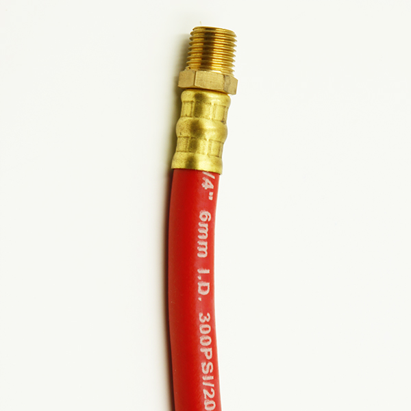 GENERAL PURPOSE AIR HOSE ASSEMBLIES 300 PSI-RED