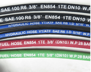 SAE 100R6 Textile Reinforced hydraulic hose